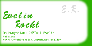 evelin rockl business card